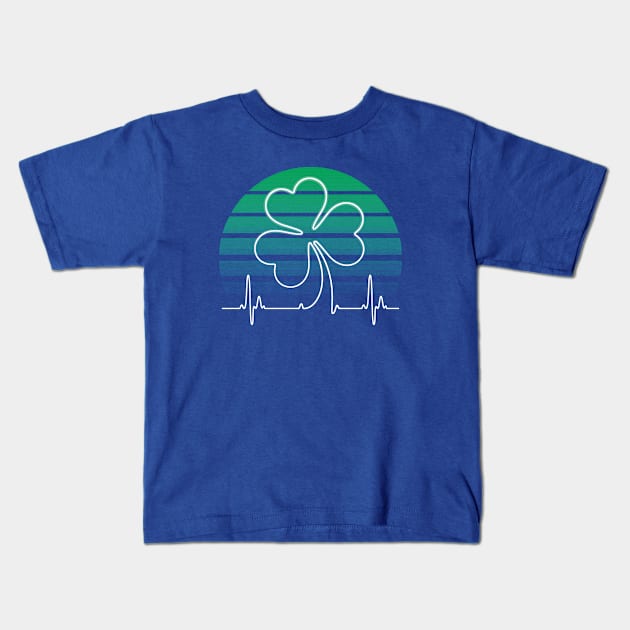 IRISH HEART Kids T-Shirt by RAIDHO